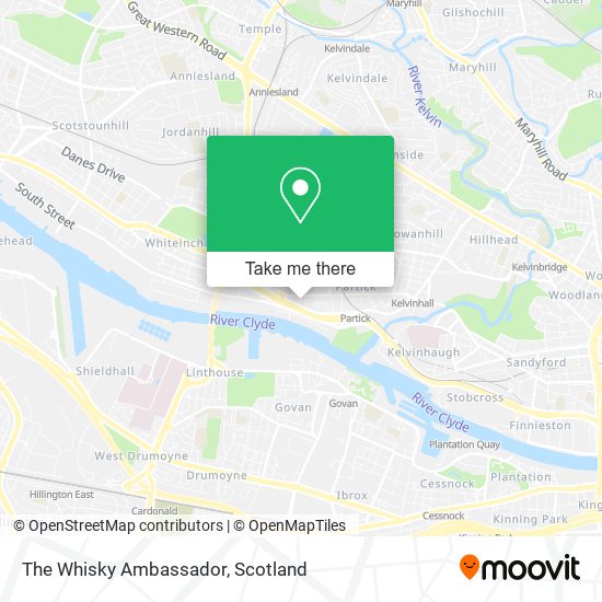 The Whisky Ambassador map