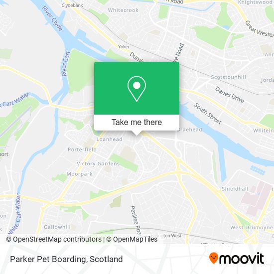 Parker Pet Boarding map