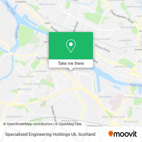 Specialised Engineering Holdings Uk map