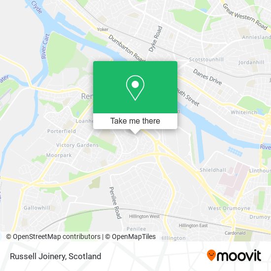 Russell Joinery map