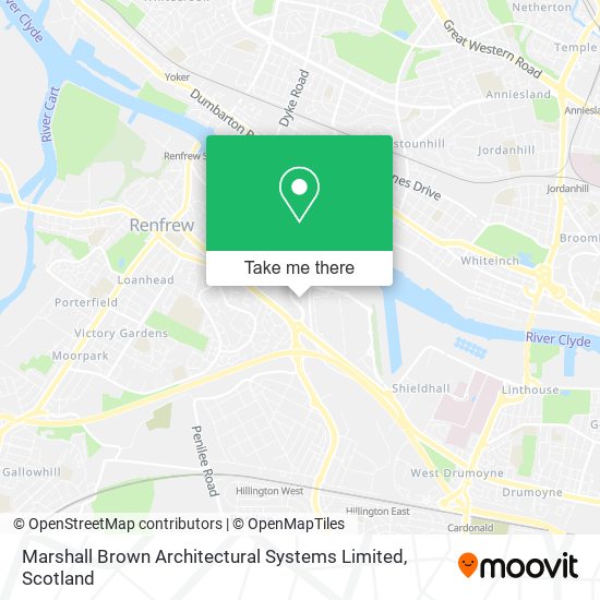 Marshall Brown Architectural Systems Limited map