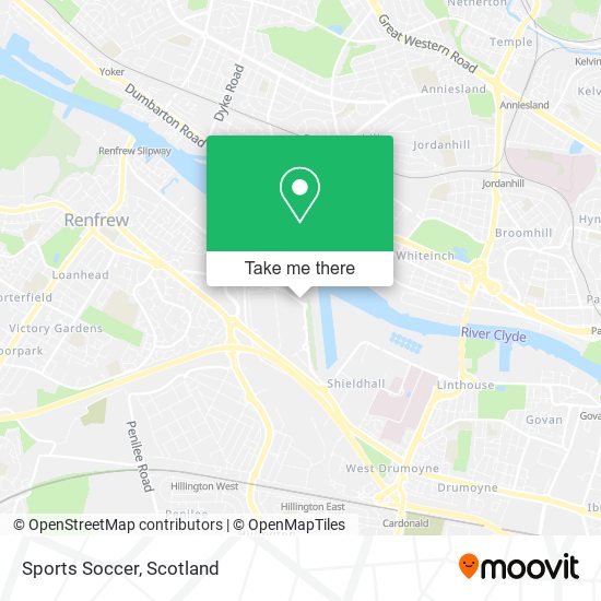 Sports Soccer map