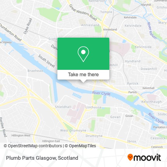 Plumb Parts Glasgow map
