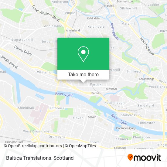Baltica Translations map