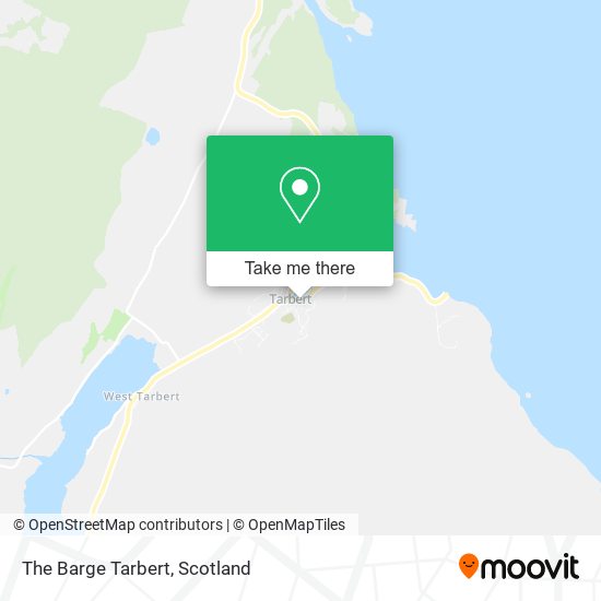 The Barge Tarbert map