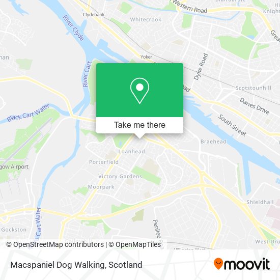 Macspaniel Dog Walking map