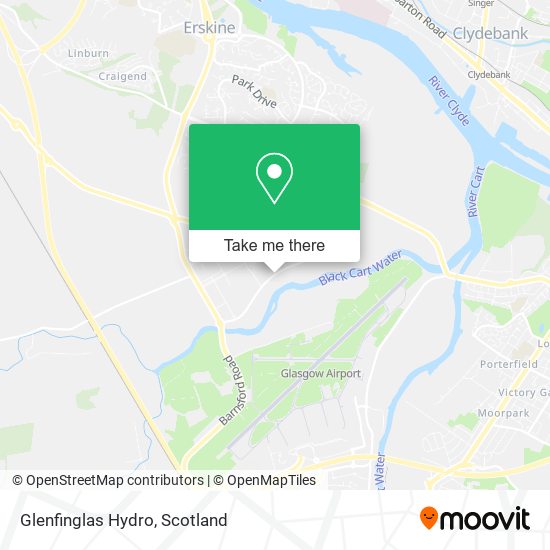 Glenfinglas Hydro map