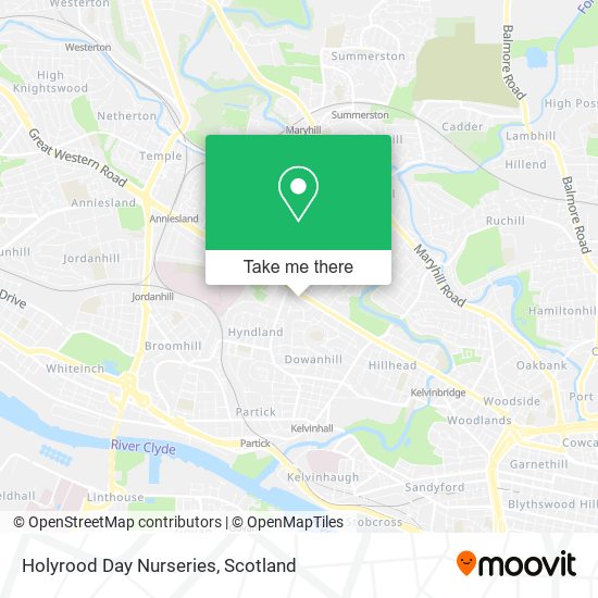 Holyrood Day Nurseries map