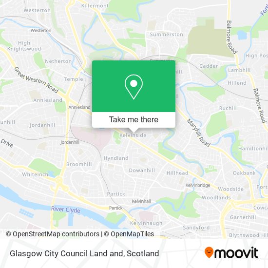 Glasgow City Council Land and map