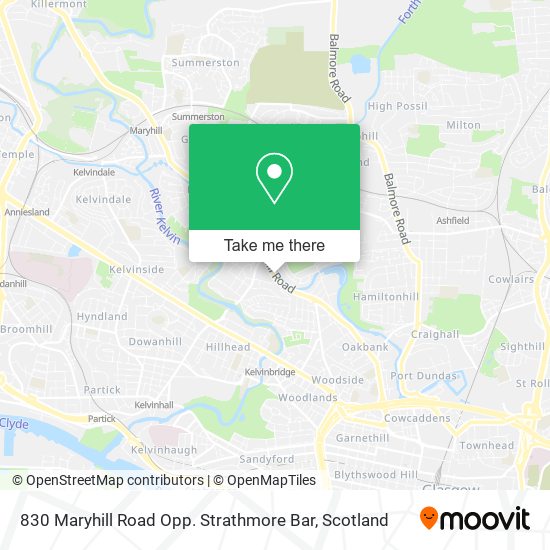830 Maryhill Road Opp. Strathmore Bar map