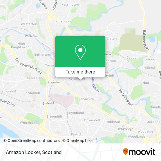 Amazon Locker map