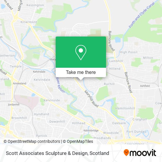 Scott Associates Sculpture & Design map