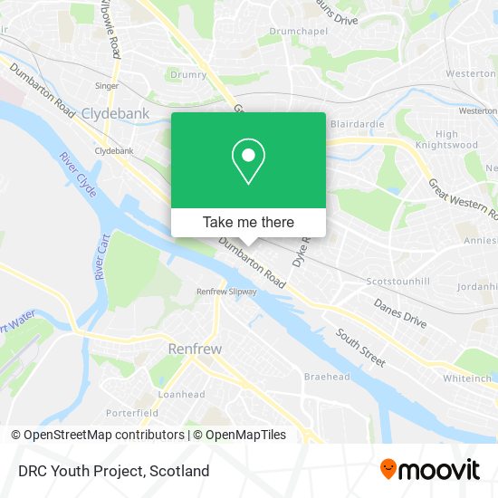 DRC Youth Project map