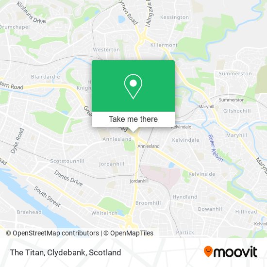 The Titan, Clydebank map