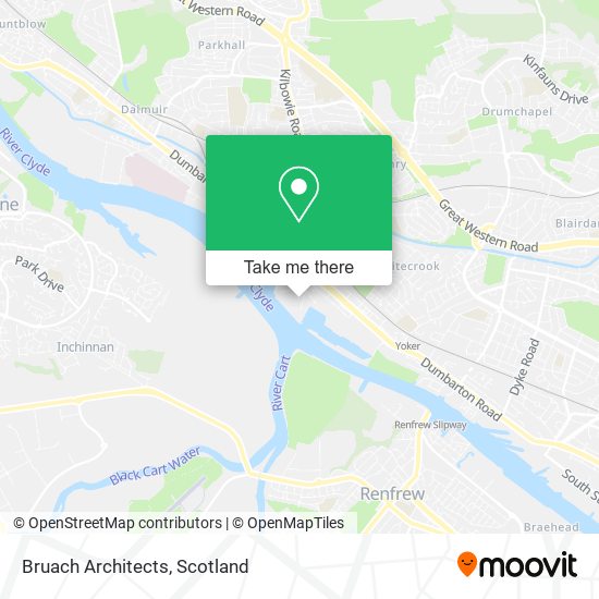 Bruach Architects map