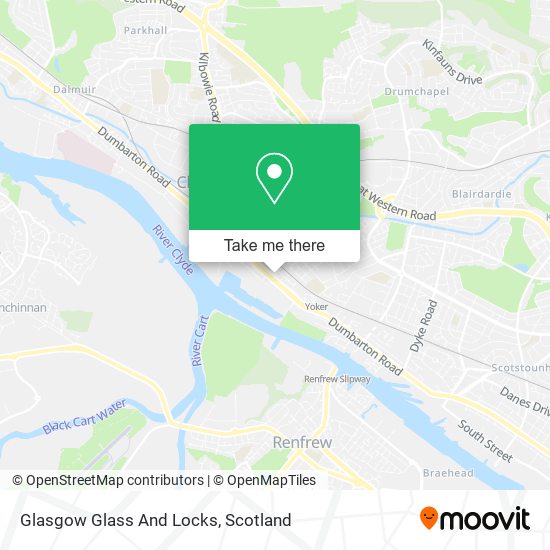 Glasgow Glass And Locks map
