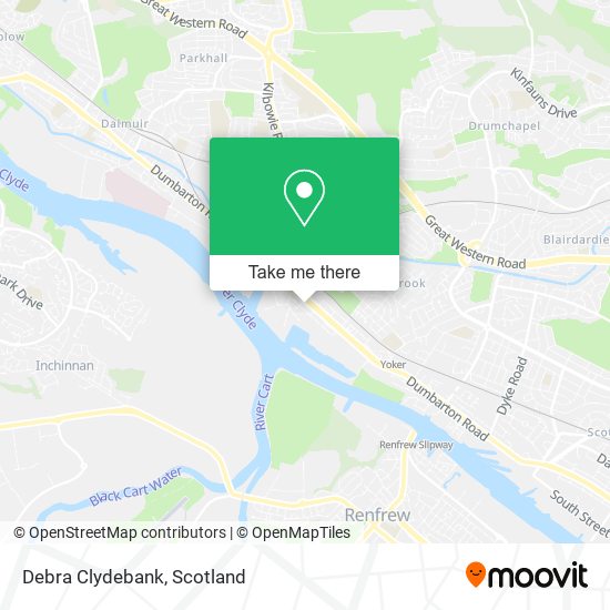 Debra Clydebank map