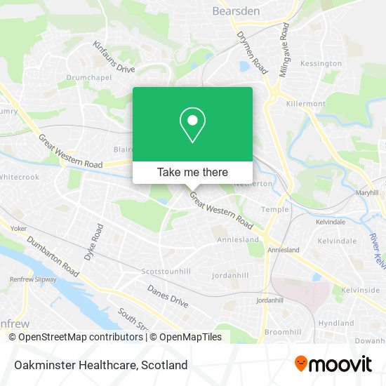 Oakminster Healthcare map