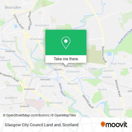 Glasgow City Council Land and map