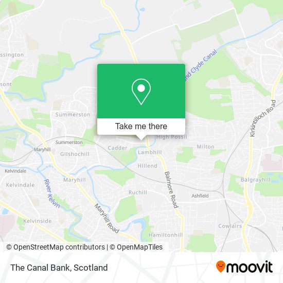 The Canal Bank map