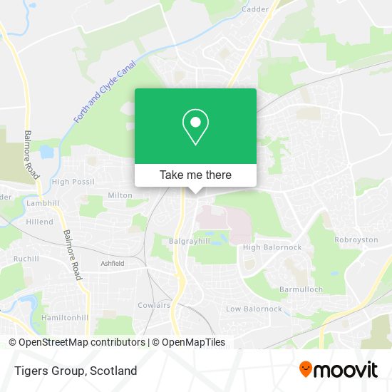 Tigers Group map