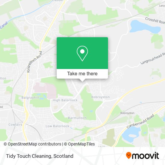 Tidy Touch Cleaning map