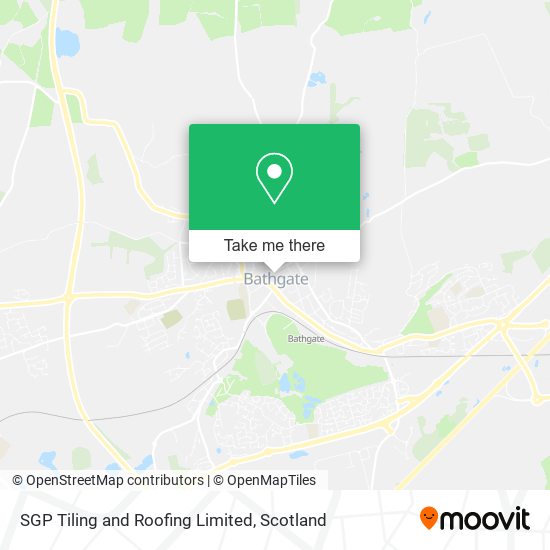 SGP Tiling and Roofing Limited map