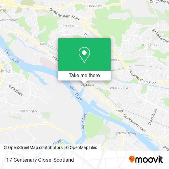 17 Centenary Close map