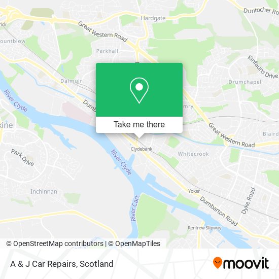 A & J Car Repairs map