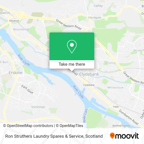 Ron Struthers Laundry Spares & Service map