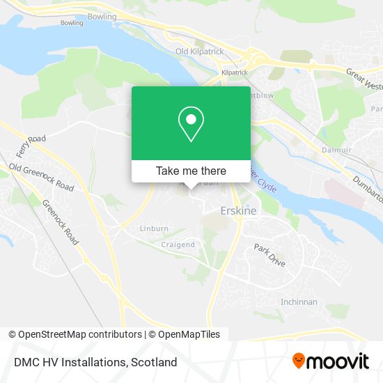 DMC HV Installations map