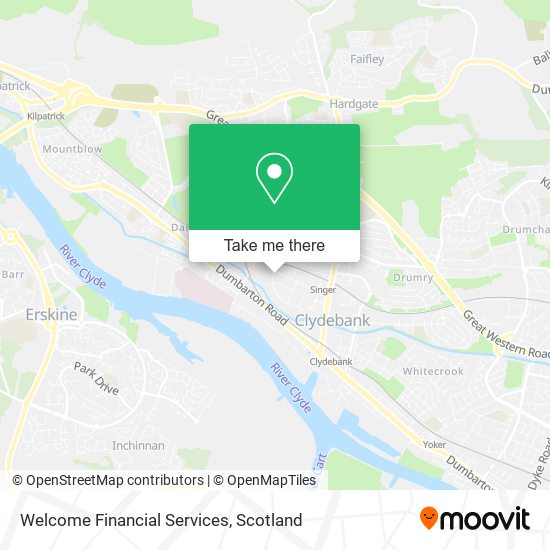 Welcome Financial Services map