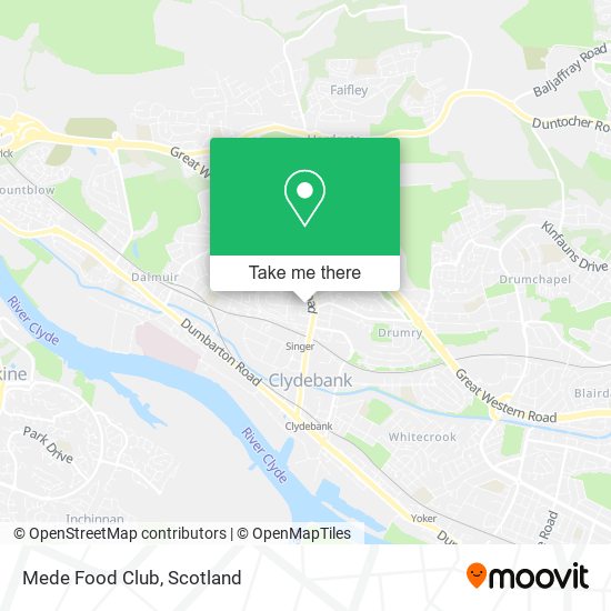 Mede Food Club map