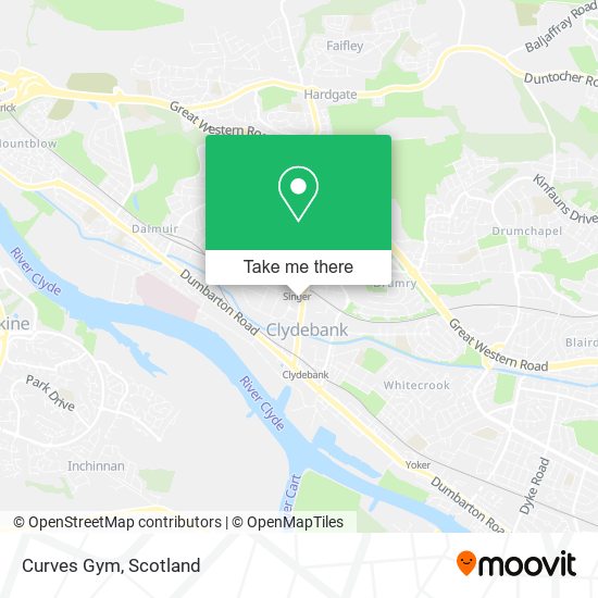 Curves Gym map