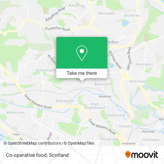 Co-operative food map