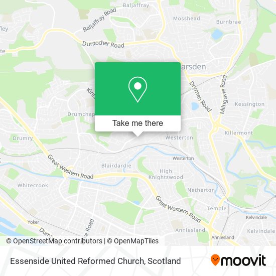 Essenside United Reformed Church map