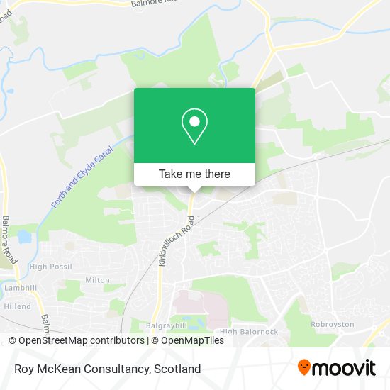 Roy McKean Consultancy map