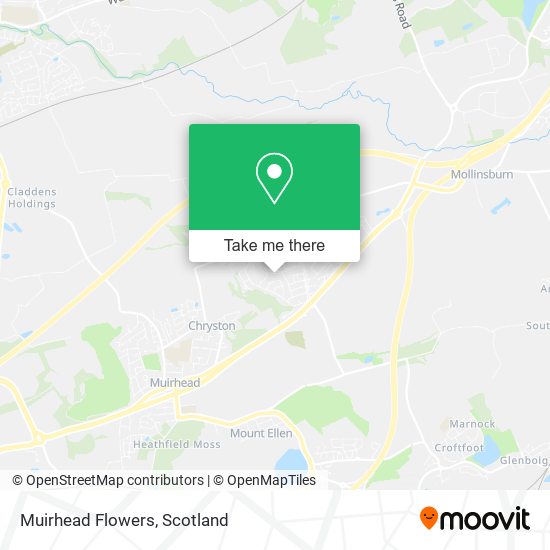 Muirhead Flowers map