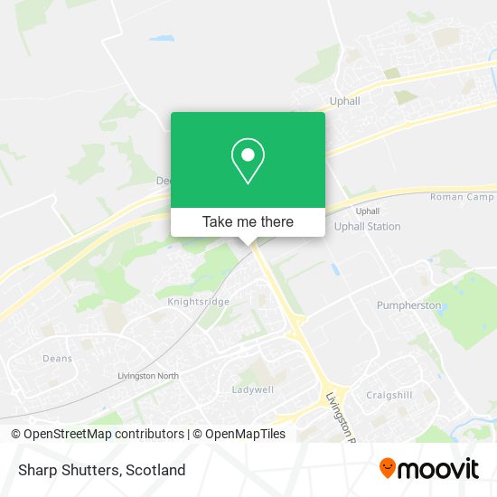 Sharp Shutters map