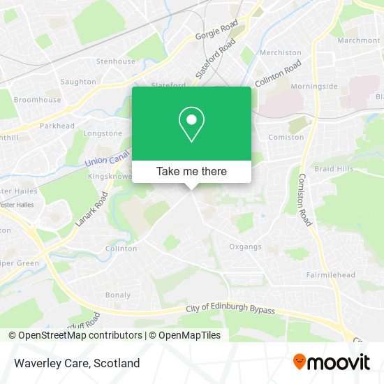 Waverley Care map