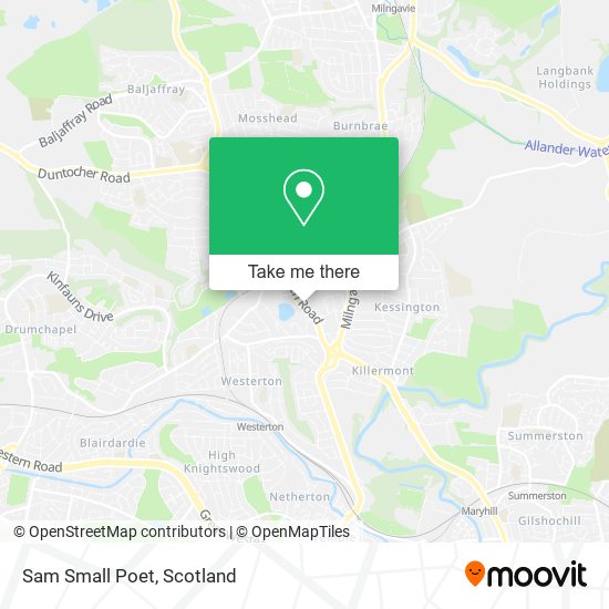 Sam Small Poet map