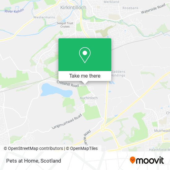 Pets at Home map