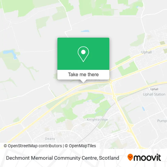 Dechmont Memorial Community Centre map