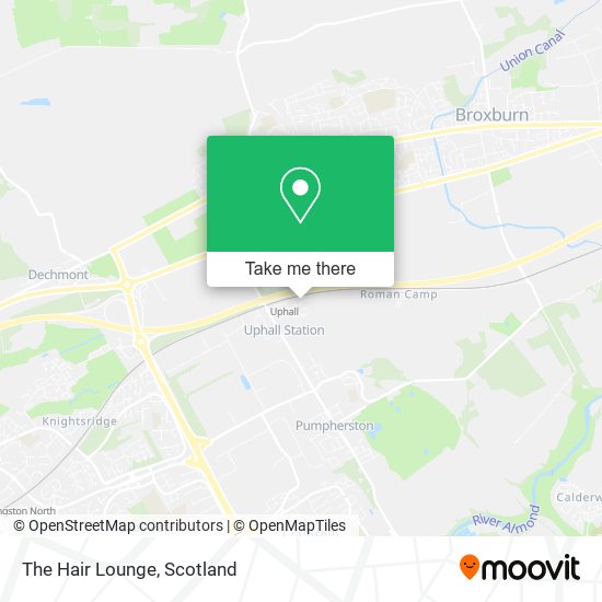 The Hair Lounge map