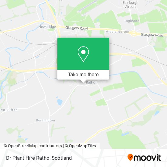 Dr Plant Hire Ratho map