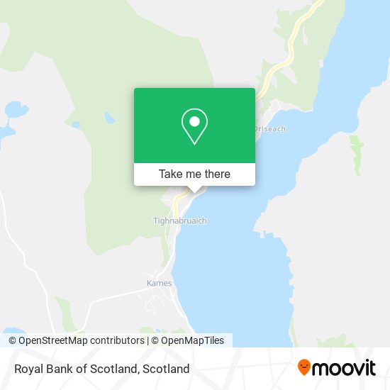 Royal Bank of Scotland map