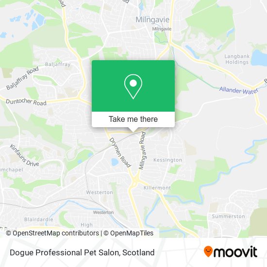 Dogue Professional Pet Salon map