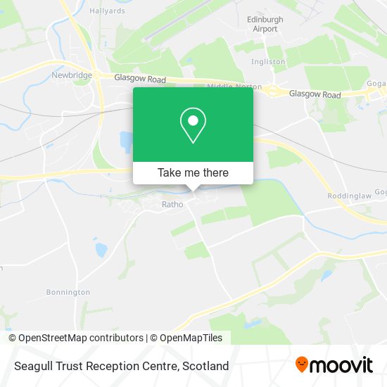 Seagull Trust Reception Centre map