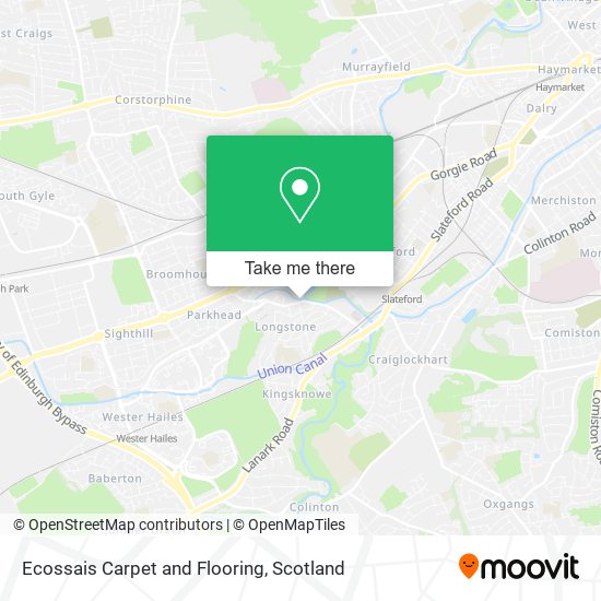 Ecossais Carpet and Flooring map