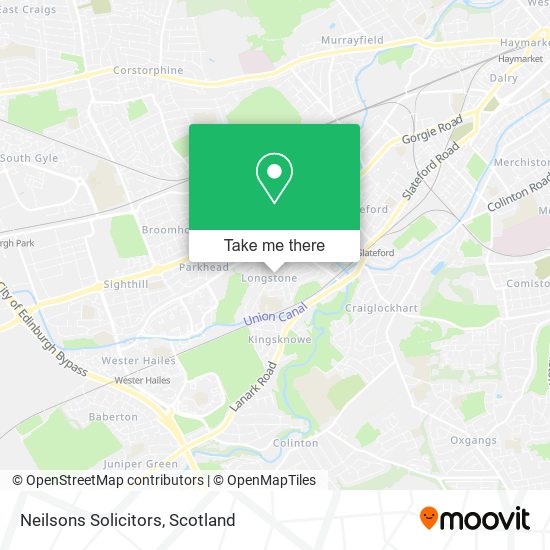 Neilsons Solicitors map